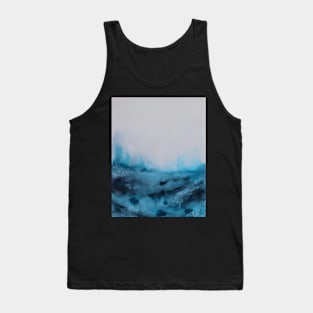 watercolor waves Tank Top